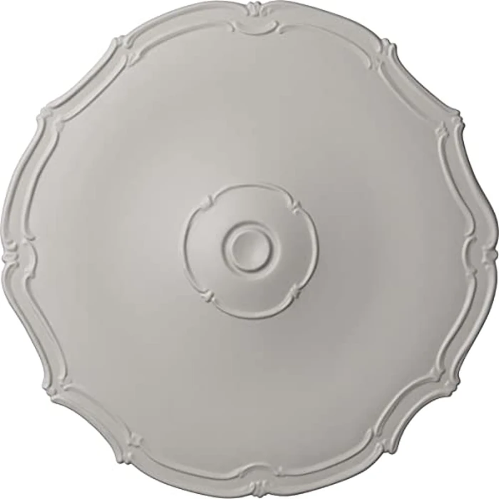 18 7/8"OD x 1 1/2"P Pompeii Ceiling Medallion (Fits Canopies up to 2"), Hand-Painted Ultra Pure White by Ekena Millwork - Used - Very Good condition - CA$75.63