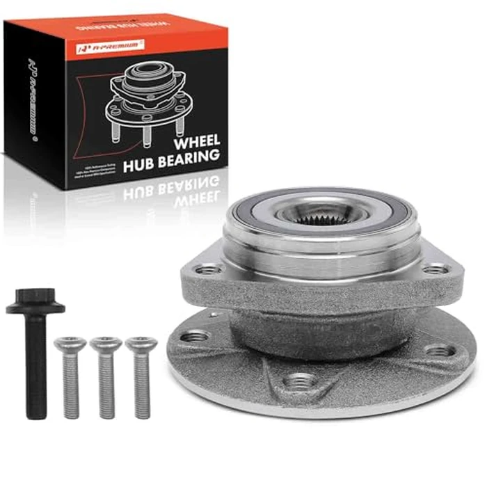 A-Premium Wheel Hub and Bearing Assembly Compatible with Audi A3 Quattro Q3 S3 TT Quattro Volkswagen Arteon Golf R GTI Jetta Tiguan Left or Right by A-premium - Used - Like New condition