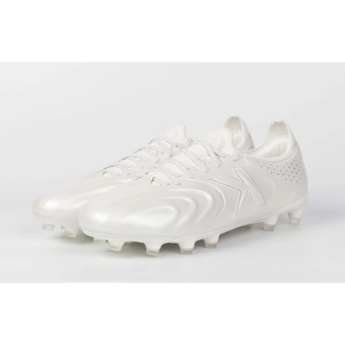 KELME Kangaroo Leather Soccer Cleats - FG Pro K-Leather Soccer Shoes - Outdoor Indoor Football Boots Mens Adult Sizes (White, 10) by KELME - Image 4