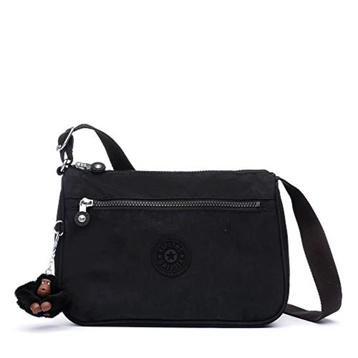 Kipling Callie Crossbody Bag, Black Tonal, 9.75''L x 8.25''H x 1.25''D by KIPLING KIPLING - Used - Very Good condition - CA$59.24