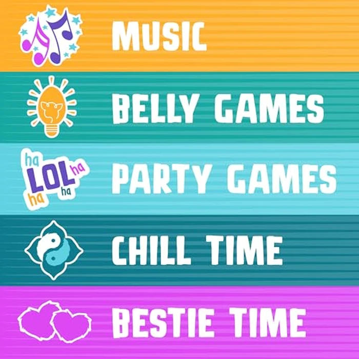 FURBY DJ Interactive Toy, Super Snuggly Rainbow Electronic Plush with Music, Lights, Motion, & Games, Speaks English & Furbish, 32in Long, Ages 6+ by Furby - Image 6