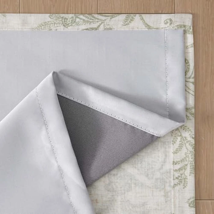 Lazzzy Green Floral Cafe Curtains 24 Inch Length Blackout Linen Farmhouse Kitchen Curtains Lined Small Rustic Country Room Darkening Curtains Rod Pocket Tier Curtains Set 2 Panels Sage Green on Beige by Lazzzy - Image 7