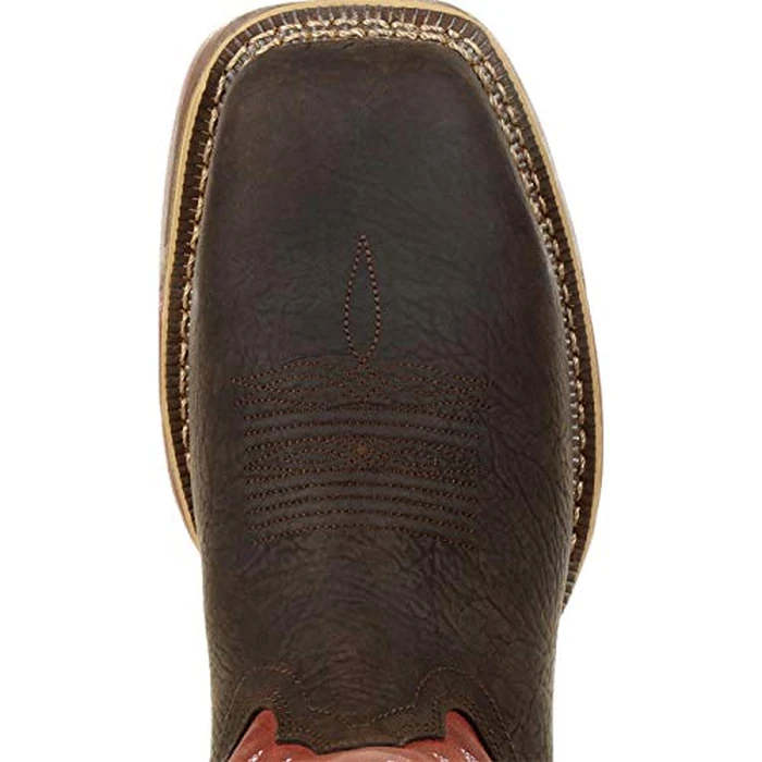 ROCKY Long Range Composite Toe Waterproof Western Boot Size 10(W) Brown and Red by ROCKY - Image 6