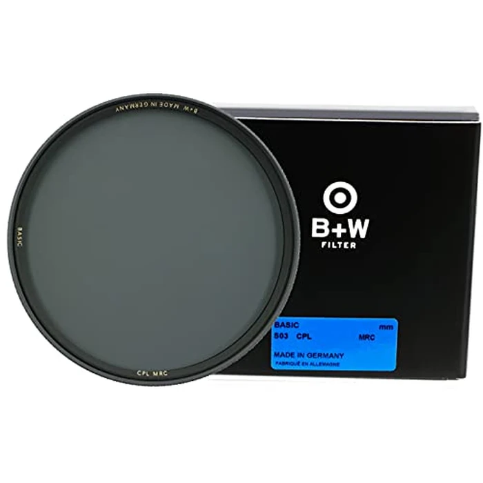 B+W 95mm Basic Circular Polarizer MRC Glass Filter by B+W - Used - Like New condition