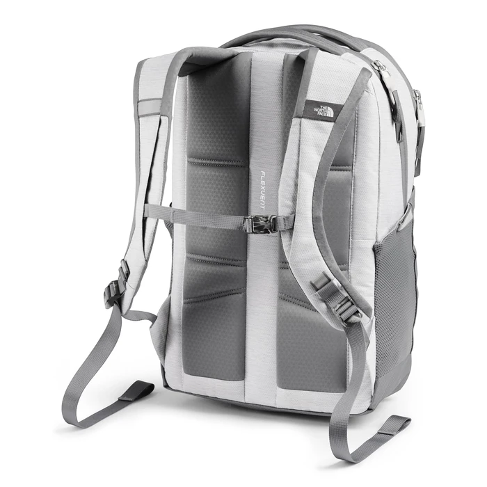 THE NORTH FACE Women's Everyday Jester Laptop Backpack - PFAS Free, TNF White Metallic Mélange/Mid Grey-NPF, One Size by The North Face - Image 3
