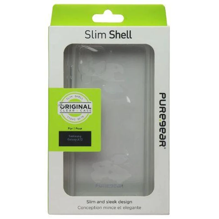 PureGear Slim Shell Series Phone Case for Galaxy A12 (2020) - Clear by PureGear - Image 1