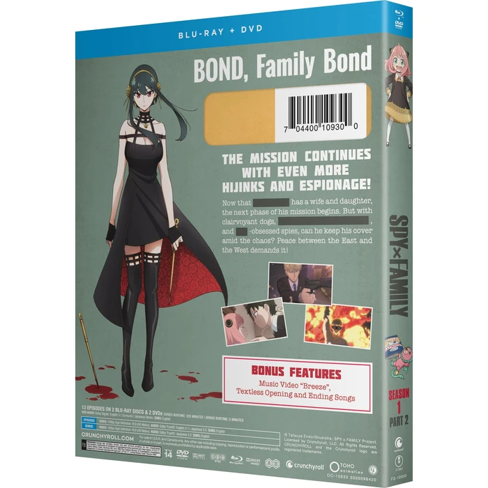Spy X Family - Part 2 - Blu-ray & DVD by Crunchyroll - Image 2