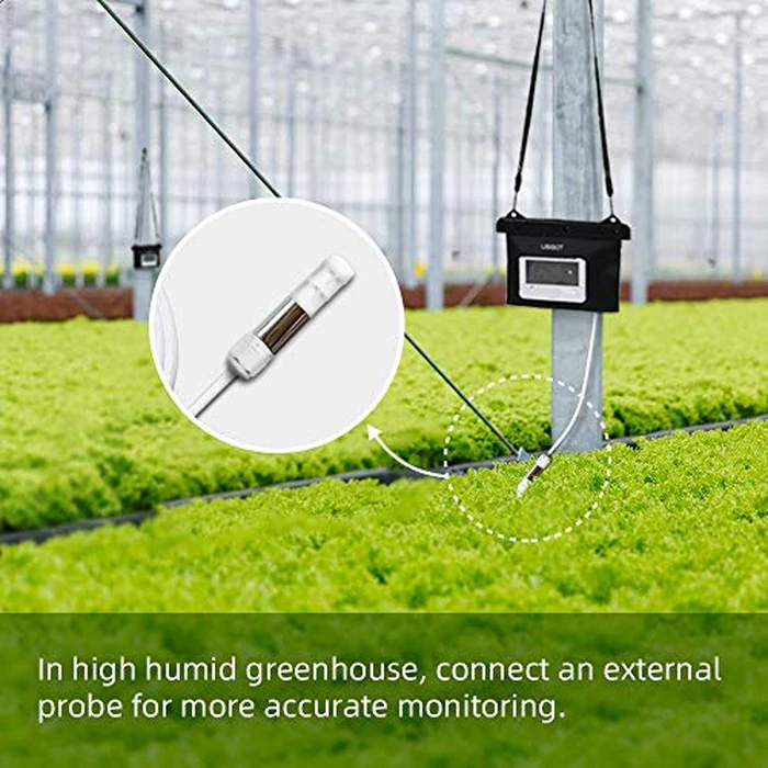 UbiBot RS485 TH30S-B External Temperature and Humidity Probe, Temperature Humidity Sensor Combined in One Probe, Monitor -40 to 80 C,0 to 100% RH, Micro USB Connector,(Matches with our WS1 Pro device only) by UbiBot - Image 6
