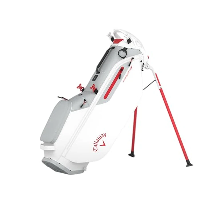 Callaway Golf Fairway C Stand Bag (Silver/White/Fire Red) by Callaway - Image 1