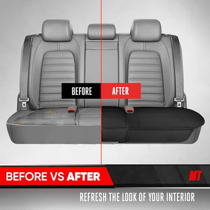 BDK Auto MTSC-421-BK: Motor Trend Pu Leather Seat Cushion/Black by Motor Trend - Image 7