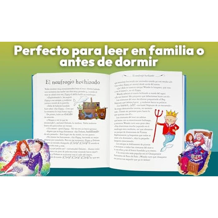 365 Cuentos Clasicos: Rimas y Otras Historias Tesoro de Libro de Cuentos Acolchado (365 Classic Stories, Children's Spanish Language Padded Storybook Treasury) (Spanish Edition) by Cottage Door Press - Image 9