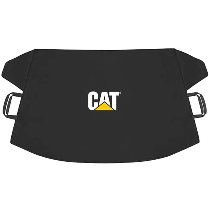 Cat(R) Windshield Snow Cover, Toughest Car Frost Protector for Ice & Sleet, Weatherproof for Winter, Includes Anti-Theft Straps, Freeze Protector for Auto Car Truck Van SUV, Wide Size 78"x45" inch,Black by CAT - Used - Very Good condition
