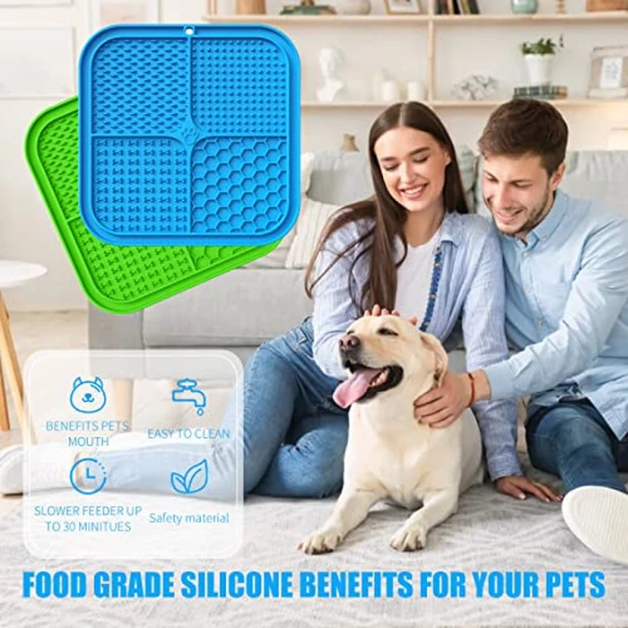 Honomastry Lick Mat for Dogs, Premium Lick Pad with Suction Cups for Dog Anxiety Relief, Slow Feeder Dog Bowls, Bathing, Grooming and Training. by Honomastry - Image 5