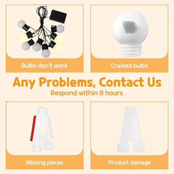 Marquee Letters 3 Feet Tall Large Light Up Letters E Happy Birthday Decorations Wedding Engagement Party Decor Yellow Light Birthday Decorations Balloon Arch Kit Foam Sign E by imprsv - Image 2