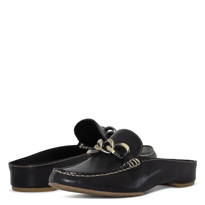 Donald Pliner Women's Bless Distressed Mules, Closed Toe Comfort Loafers, Slip On Mules for Women by Donald J Pliner - Image 3