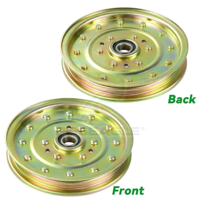 POSEAGLE 2 Pack 1-633109 Idler Pulley Replaces 132-9424 Exmark 126-7685 116-4667 Husqvarna 539102610 for Exmark Lazer Z 60 inch, Toro Z400 Z500 Z580 Z553 Z Master 60 inch Decks by POSEAGLE - Image 5