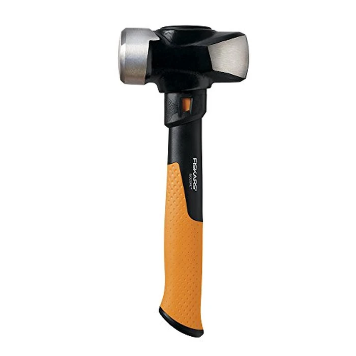 Fiskars Pro IsoCore 4 lb Club Hammer (14") - Drilling Hammer with Wedged Demolition and Driving Face, Shock-Absorbing Grip - Construction and Home Improvement Tools by Fiskars - Used - Acceptable condition - US$24.83