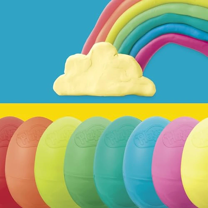 Play-Doh Eggs 24-Pack, Dinosaur & Dragon Egg Hunt Toys, Modeling Compound for Birthday Gifts & Party Favors, Easter Basket Stuffers, Kids Ages 2 and Up (Amazon Exclusive) by Play-Doh - Image 5