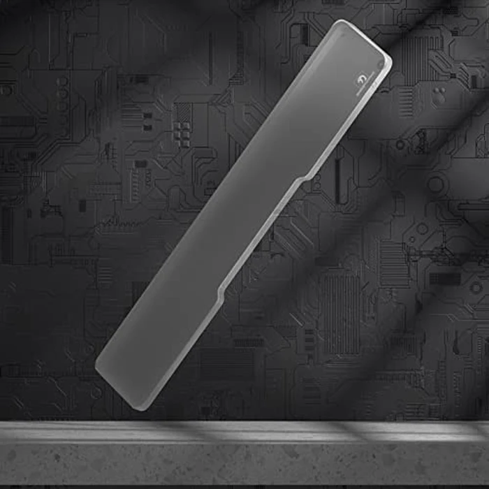 SELORSS Acrylic Keyboard Wrist Rest - Full Size 100% Keyboard- Mechanical Keyboards Ergonomic Palm Rest for Computer Keyboard,Anti-Slip Base,Wrist Pad for Laptop,Office & Home-Easy Typing by SELORSS - Image 3