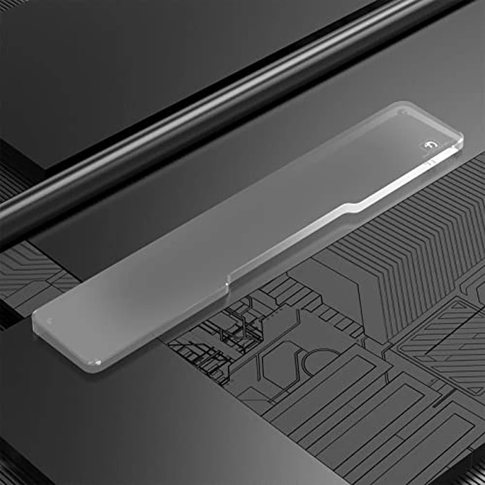 SELORSS Acrylic Keyboard Wrist Rest - Full Size 100% Keyboard- Mechanical Keyboards Ergonomic Palm Rest for Computer Keyboard,Anti-Slip Base,Wrist Pad for Laptop,Office & Home-Easy Typing by SELORSS - Image 6