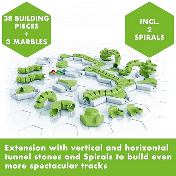 Ravensburger - GraviTrax - Twirl Expansion Set (32 Pieces) - Marble Run - Creative Construction Toy - Build-Your-Own Marble Track - Ages 8 and Up by Ravensburger - Image 3