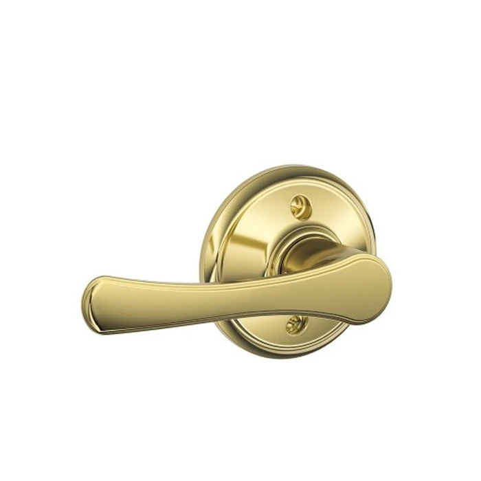 Schlage F170 VLA 605 134 N N Avila Decorative Trim Lever, Bright Brass by SCHLAGE - Used - Like New condition - CA$2.53