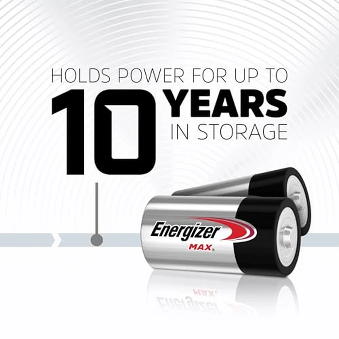 Energizer MAX C Batteries, Premium Alkaline C Cell Batteries (8 Battery Count) by Energizer - Image 6