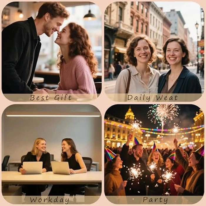 Z ZACHÉ 12 Pairs Gold Earrings 14K Gold Plated hypoallergenic earrings for Women Cross Heart Cat Flower Stud Earrings Set Cubic Zirconia Summer Jewelry by Z ZACHÉ - Image 6