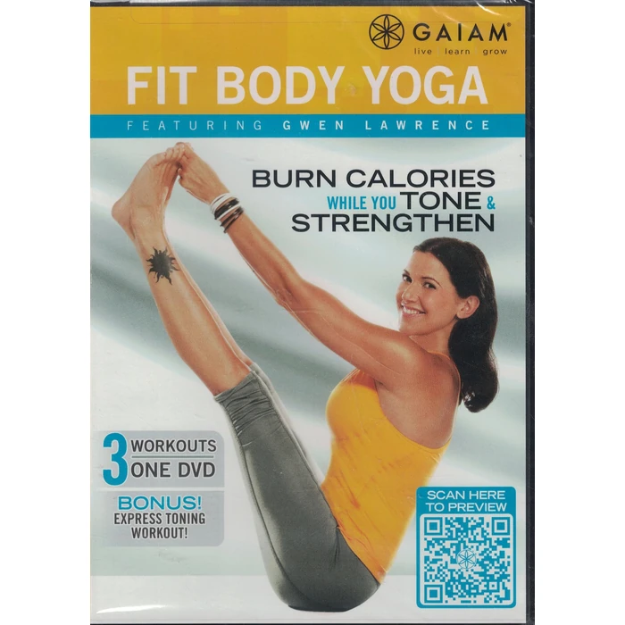 Gwen Lawrence-Fit Body Yoga by Gaiam - Used - Good condition - US$6.51