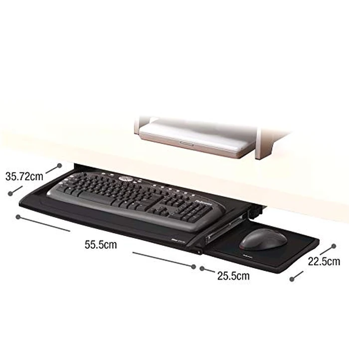 Fellowes 8031201 Office Suites Deluxe Keyboard Drawer (8031207) by Fellowes - Image 2