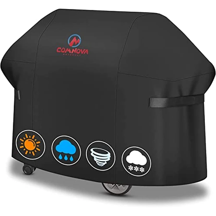 Comnova Grill Cover for Weber Summit 400 Series, 67 Inch BBQ Grill Cover Heavy Duty & Waterproof, 7108 Barbecue Cover for Weber Summit 420, Summit 470, 2022 Genesis S-325s and E-325s Grill Models by M COMNOVA OUTDOORS - Used - Good condition - CA$26.59