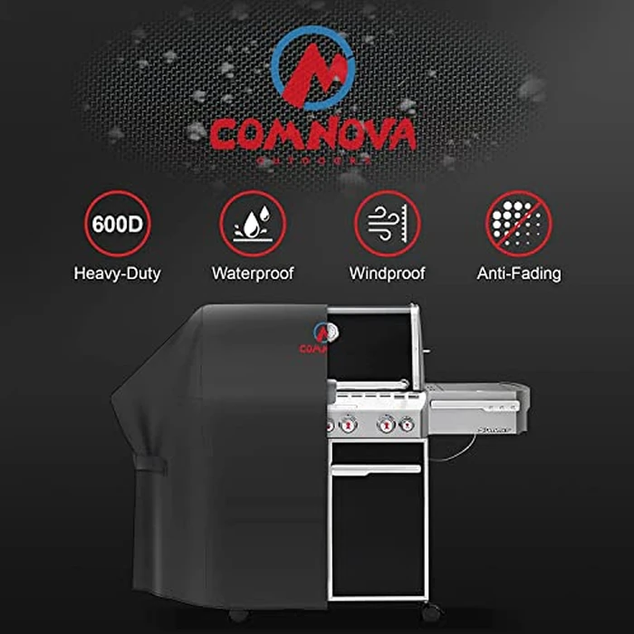 Comnova Grill Cover for Weber Summit 400 Series, 67 Inch BBQ Grill Cover Heavy Duty & Waterproof, 7108 Barbecue Cover for Weber Summit 420, Summit 470, 2022 Genesis S-325s and E-325s Grill Models by M COMNOVA OUTDOORS - Image 4