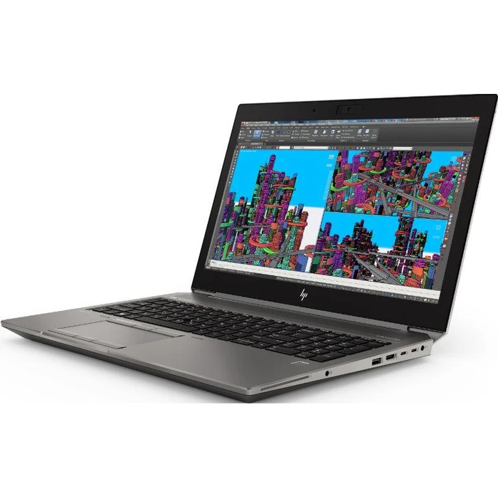 HP ZBook 15 G5 Mobile Workstation Laptop 15.6" - Silver - Intel Xeon E-2176M 2.7GHz - 16GB RAM - 512GB by HP - Image 3