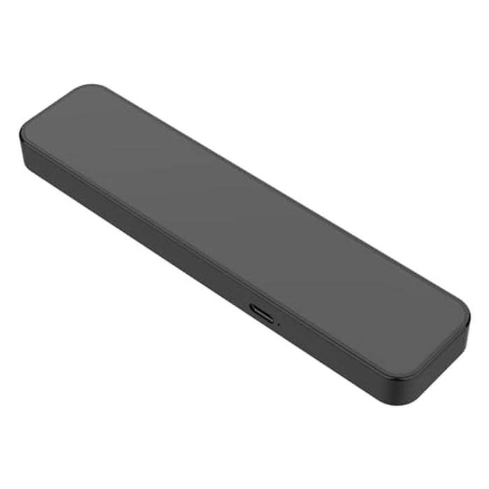 Pillow Speaker Bone Conduction Stereo Bluetooth Wireless Music Sleep Headphones Portable White Noise Bar Sound Device Timer for Side Sleepers Sleep Speaker (Black+Gray) by Hesond - Image 1