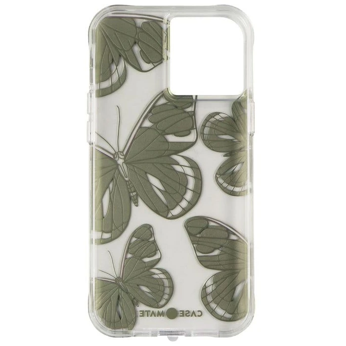 Case-Mate Prints Phone Case for iPhone 12 Pro Max - Butterflies/Clear by Case-Mate - Image 3