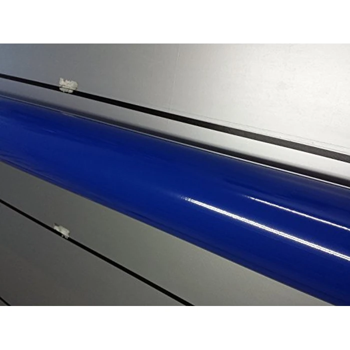 Navy Blue High Gloss Realistic Paint-Like Microfinish Vinyl Wrap Roll with VViViD XPO Air Release Technology - 1ft x 5ft by VViViD - Used - Like New condition - CA$11.14