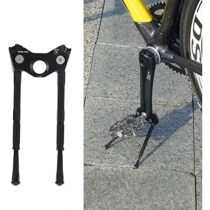 ZEOSS Gearoop Bicycle CoolStand Alloy Adjustable Side Stick 33-39 mm, Black, ST1914-Q by ZEOSS - Used - Like New condition