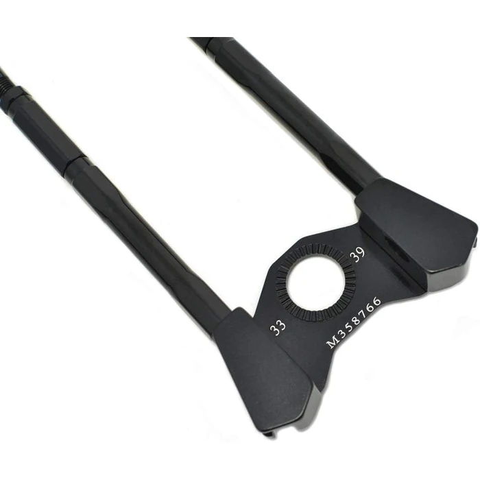 ZEOSS Gearoop Bicycle CoolStand Alloy Adjustable Side Stick 33-39 mm, Black, ST1914-Q by ZEOSS - Image 7