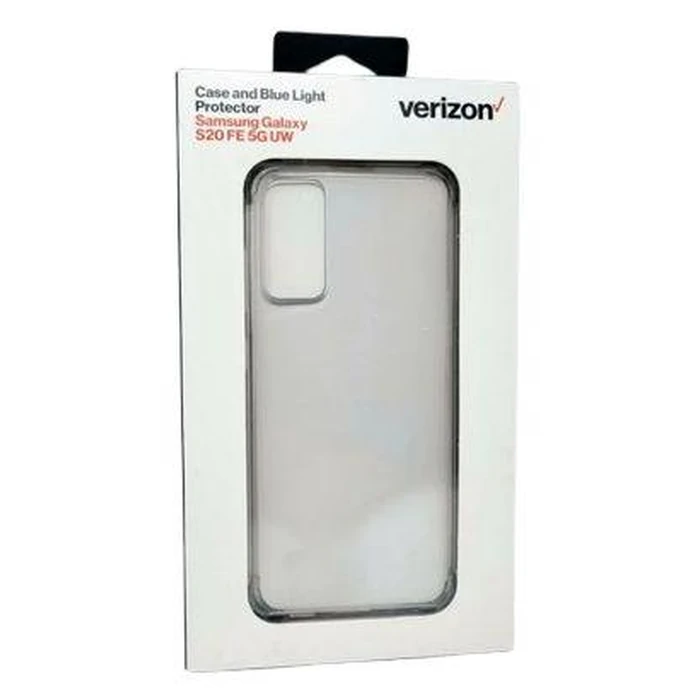 Verizon Clear Phone Case and Blue Light Screen Protector for Samsung Galaxy S20 FE 5G UW - Clear by Verizon - Image 4