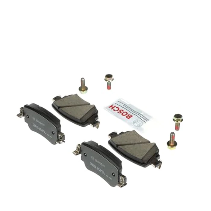 BOSCH BC1779 QuietCast Premium Ceramic Disc Brake Pad Set - Compatible With Select Audi Q3, Q3 Quattro; Volkswagen Golf, Golf Alltrack, Golf SportWagen, GTI, Passat; REAR by Bosch - Used - Like New condition