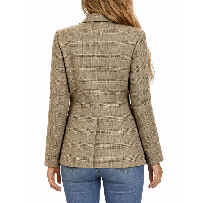 Fall Blazer Jackets for Women 2026 Womens Blazers Casual Fall Jacket Fall Clothes for Women Fall Outfits Trendy Fall FashionTops P/BR L by Mina Self - Image 2