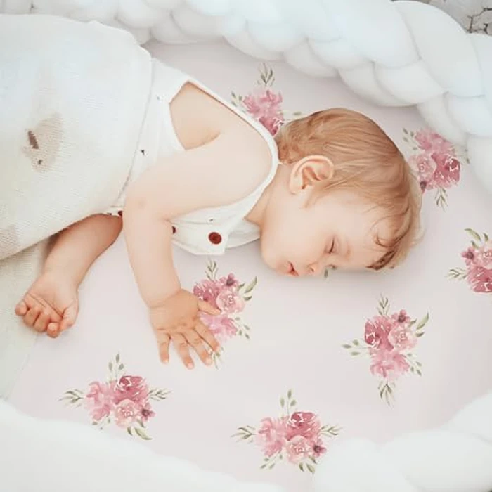 Civarua Kids Baby Bassinet Sheets - 3 Pack Safe Cradle Sheets Universal for Hourglass, Pink (32" x 16") by CIVARUA KIDS - Image 6