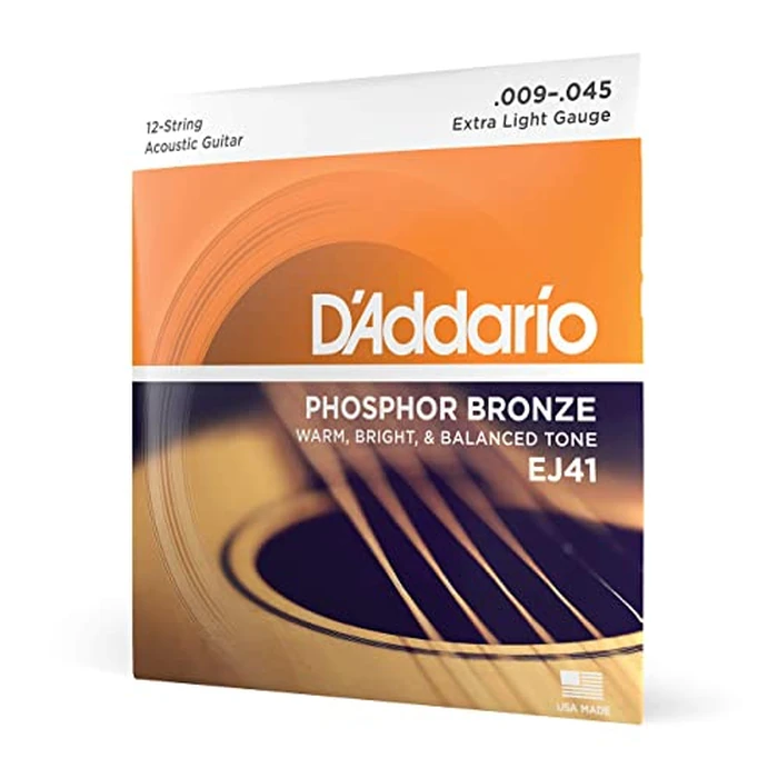 Strings 12 String D'Addario EJ41 Ph Bronze X/L by D'Addario - Used - Like New condition - CA$12.73