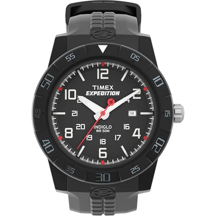 Timex Men's T49831 Expedition Rugged Analog Black Resin Strap Watch by Timex - Used - Very Good condition - US$36.69