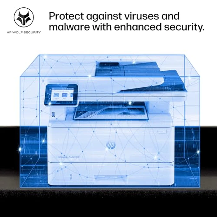 HP Laserjet Pro MFP 4101fdw Wireless Black & White All-in-One Laser Printer, Scanner, Copier, Fax, Best-for-Office (2Z619F) by HP - Image 9