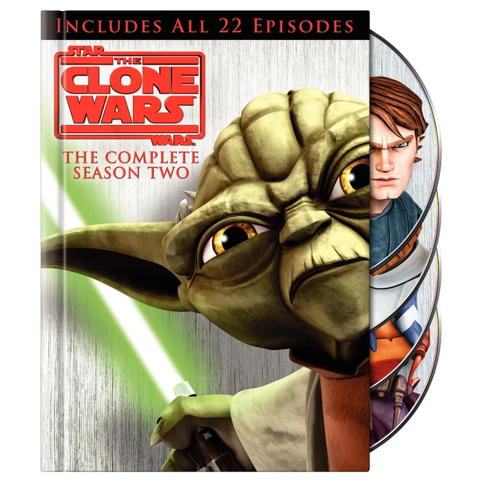Star Wars: The Clone Wars: Season 2 by Warner Home Video - Used - Acceptable condition - US$23.97