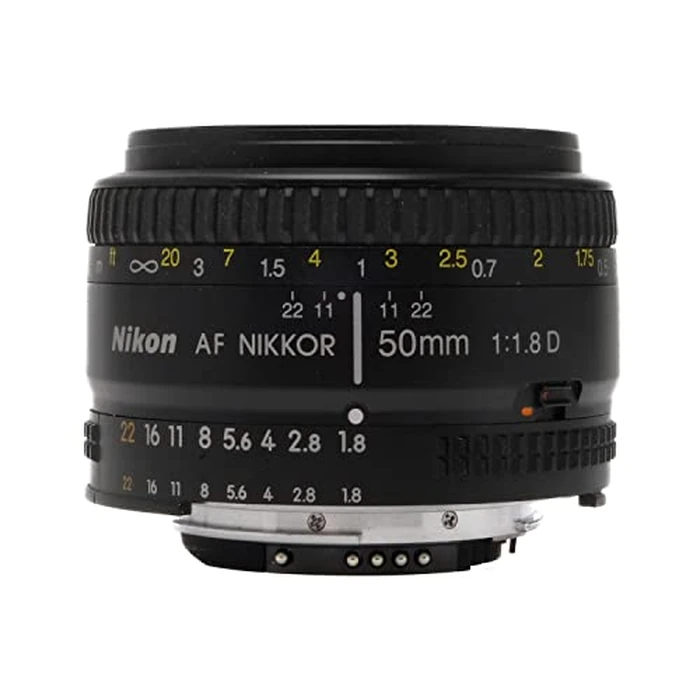 Nikon AF FX NIKKOR 50mm f/1.8D Lens for Nikon DSLR Cameras by Nikon - Used - Like New condition - US$139.90