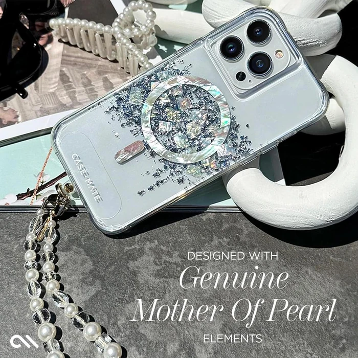 Case-Mate Case-Mate Karat Phone Case with MagSafe for iPhone 15 Pro Max - Touch of Pearl by Case-Mate - Image 7