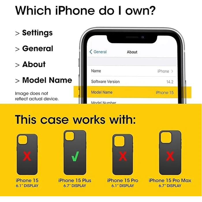 OtterBox iPhone 15 Plus and iPhone 14 Plus Defender Series XT Case with MagSafe, Screenless, Rugged - Non-Retail Packaging - Baby Blue Jeans by Otterbox - Used - Like New condition
