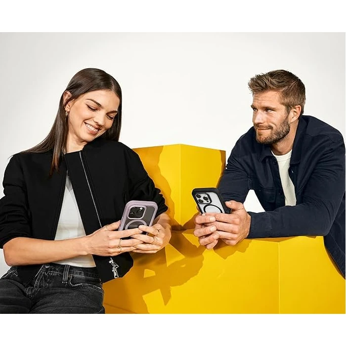 OtterBox iPhone 15 Plus and iPhone 14 Plus Defender Series XT Case with MagSafe, Screenless, Rugged - Non-Retail Packaging - Baby Blue Jeans by Otterbox - Image 3